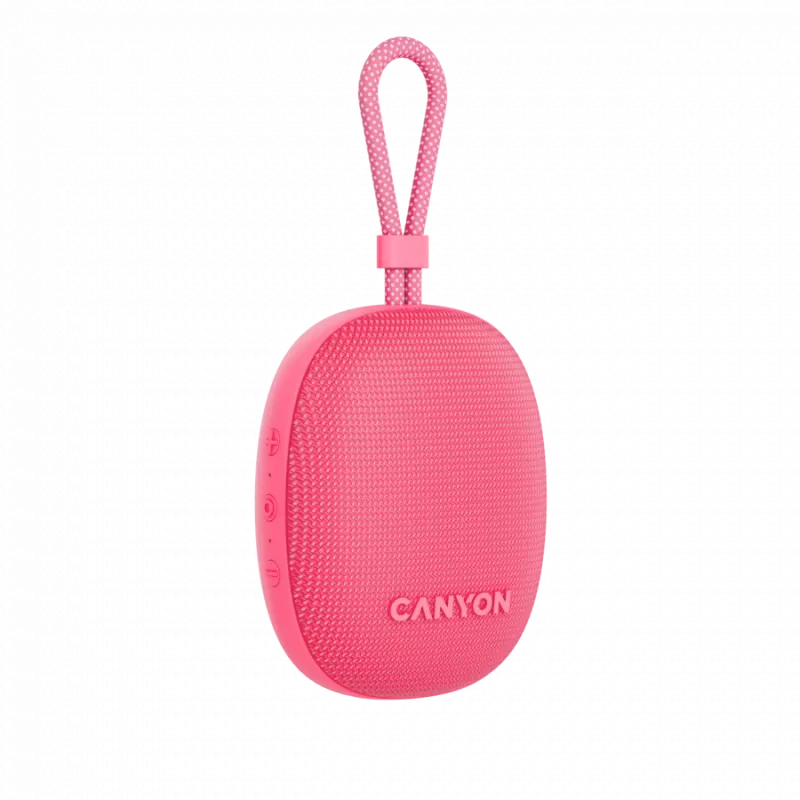 Canyon OnMove 12 - tragbarer Bluetooth v5.3 Lautsprecher - 5W - TWS - IPX7 - 12 Stunden - USB-C-Ladung