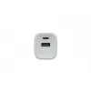 Kabelgebundenes Ladegerät für Mobilgeräte NATEC NUC-2140, 30W, USB-C PD 3.0 + USB-A, Samsung AFC, Weiß