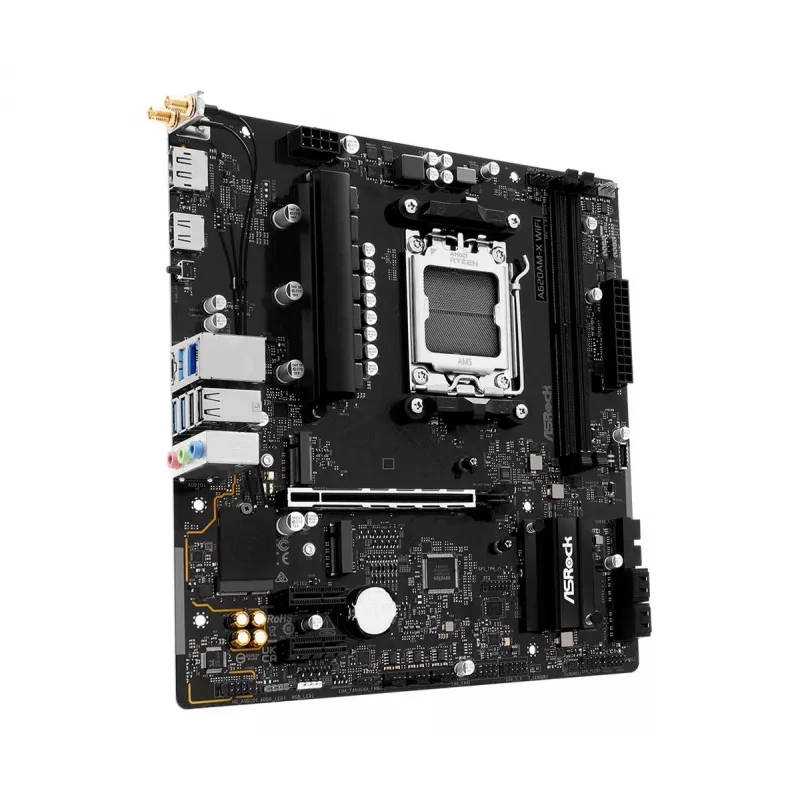 ASRock A620AM-X WiFi AMD A620 AM5 Micro-ATX Motherboard