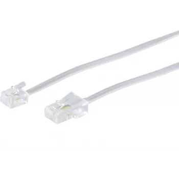 Telefonkabel shiverpeaks BS70253-W 3 m RJ-11 RJ-45