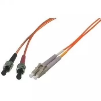 Tecline exertis Connect – Patchkabel – ST Multimode (M) auf LC Multimode (M) – 2 m – Glasfaser – 50/125 Mikrometer – OM2 – Orange (85402)