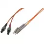Tecline exertis Connect – Patchkabel – ST Multimode (M) auf LC Multimode (M) – 2 m – Glasfaser – 50/125 Mikrometer – OM2 – Orange (85402)