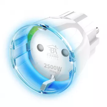 Fibaro FIBEFGWPF-102-5 Netzstecker-Adapter Typ F Weiß
