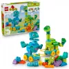 Konstruktionsspielzeug LEGO DUPLO 10451 Dinosaurier auf Rädern 3-in-1-Set, 108 Teile, Alter 3+, Höhe 220 mm