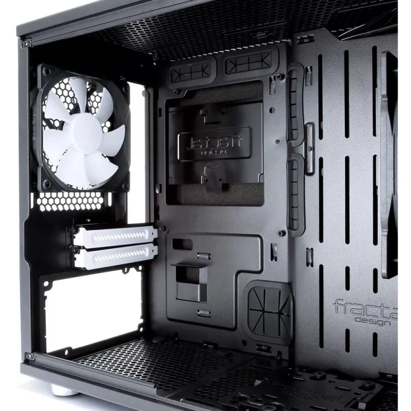 Fractal Design Define Nano S - Window - Tower - ITX - ohne Netzteil (ATX) - Schwarz - USB/Audio (FD-CA-DEF-NANO-S-BKW)