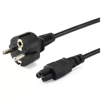 Equip High Quality Netzkabel, C5 auf Schuko