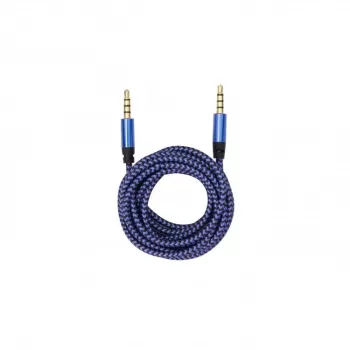 Sbox 3535-1.5BL AUX-Kabel 3,5mm auf 3,5mm Blaubeerblau