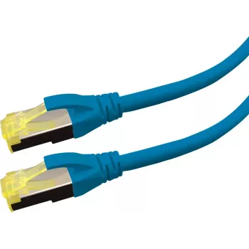 Netzwerkkabel LOGON APR6A050B Cat6a S/FTP (S-STP) Blau 5 m RJ-45–RJ-45