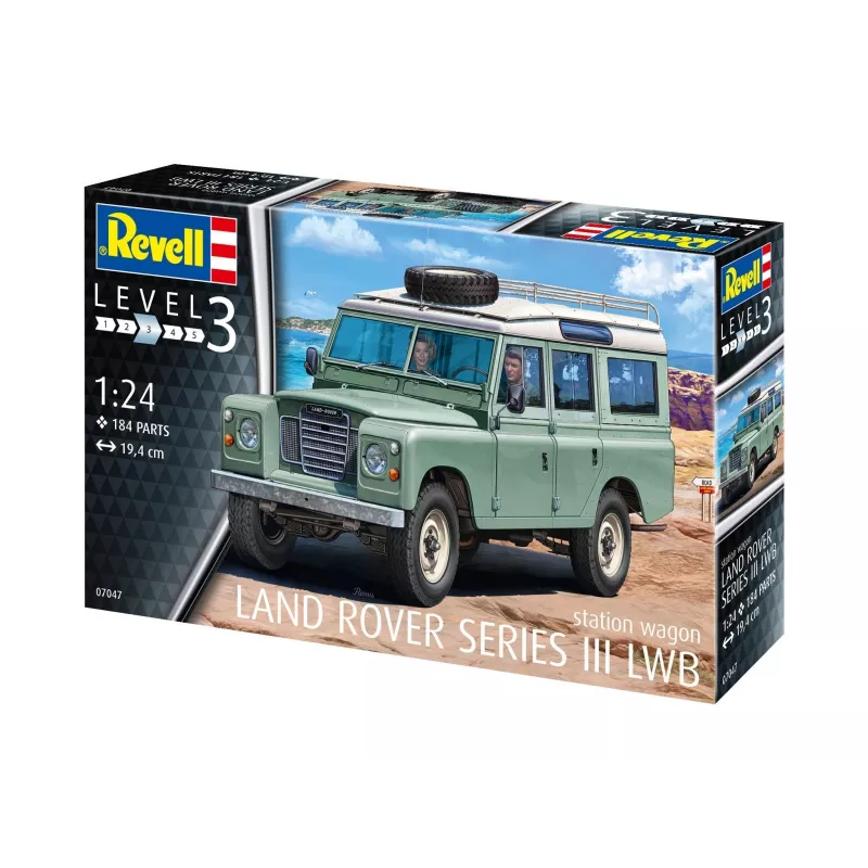 Plastikmodell Land Rover Series III