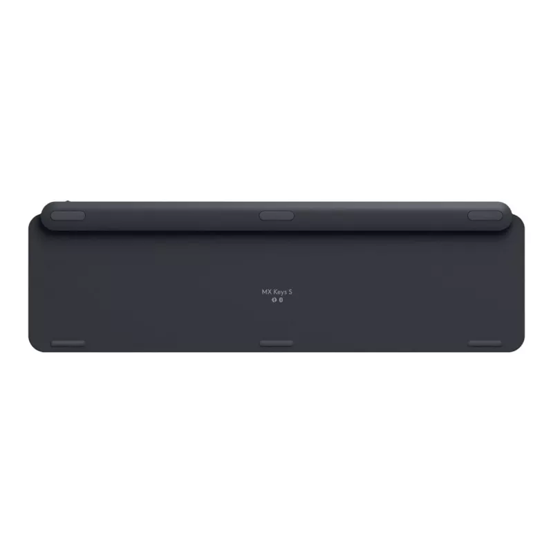 Kabellose Full-Size-Tastatur Logitech Master MX Keys S — Graphite, Bluetooth & 2,4 GHz (Nano), USB-C wiederaufladbar, hintergrundbeleuchtet, QWERTY US International