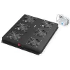 Deckenventilator ROLINE 19-Zoll-Dacheinheit 6 Lüfter Thermostat schwarz