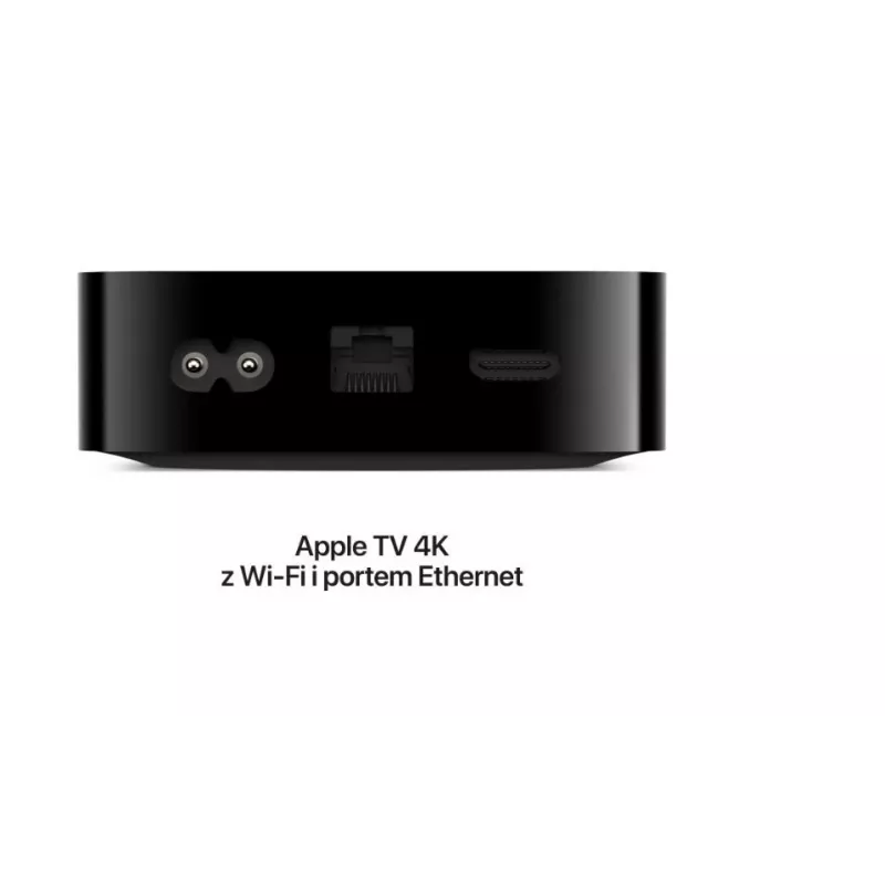 Apple TV 4K Schwarz Silber 128 GB Wi-Fi Ethernet A15 Prozessor