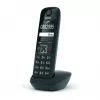 Analog/DECT-Telefon Gigaset AS690HX Schnurloses Mobilteil Rufnummernanzeige Schwarz