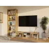 MALWA 140 TV-Schrank, Artisan-Eiche/Kaschmir