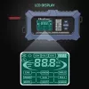 Qoltec Smart Microprocessor Battery Charger mit Batterietester und 12V-Reparaturfunktion | 6A | LCD | Batterieladegerät für AGM LiFePO4 GEL Batterie