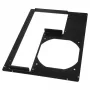 Backpanel für Micro-ATX-PC-Gehäuse, DimasTech S0022GB, 5 Erweiterungssteckplätze, Graphitschwarz