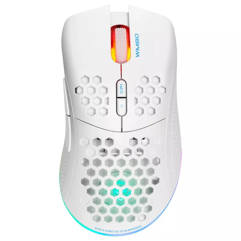 Gaming-Maus Deltaco GAM-120-W RF Wireless USB Type-C