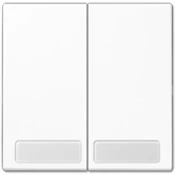 Schalter-/Funk-Abdeckrahmen Jung LS 995 NA WW — weiß, kompatibel mit 505 U/509 U/505 TU/509 TU/535 U/539 U/532-4 U, IP44