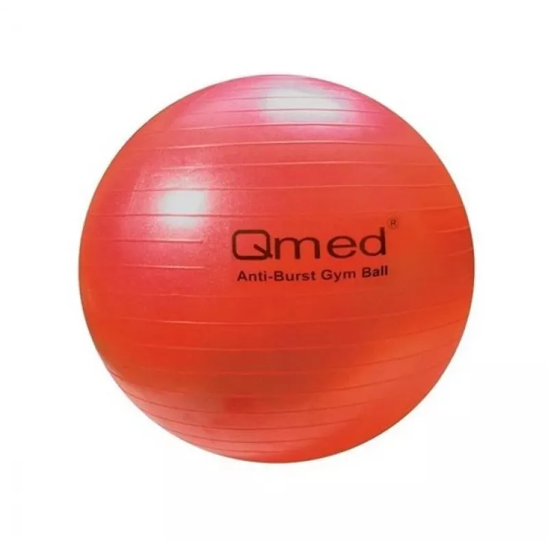 Rehabilitations-Trainingsball MDH DRQM3A0MA002P 55 cm, rot, ABS, aufblasbar, mit Pumpe, max. Belastung 150 kg