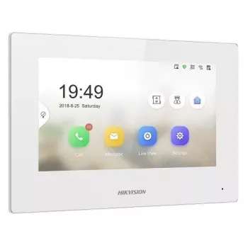 Hikvision Pro Series DS-KH6320-WTE2-W Video-Türsprechanlage 17,8 cm (7) Weiß