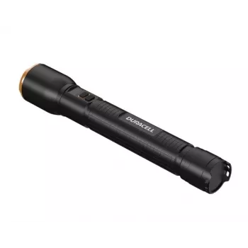 Taschenlampe Duracell DF6000R Geschenkbox — handgehaltene wiederaufladbare Taschenlampe, schwarz