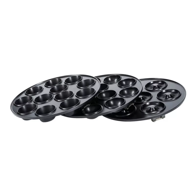 Cupcake/Donut-Maker Steba CM3 12 Kuchen 7 Donuts 800W Schwarz