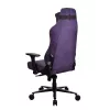 Gaming-Stuhl Arozzi Vernazza SoftFabric Lila — ergonomisches Design, verstellbare Armlehnen und Höhe