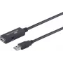 USB-Kabel S/CONN 13-29055 USB 2.0 5 m Schwarz