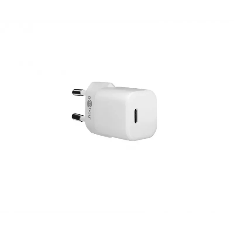 AC-Schnellladegerät für den Innenbereich GOOBAY 59716 — USB-C, 30 W, Weiß