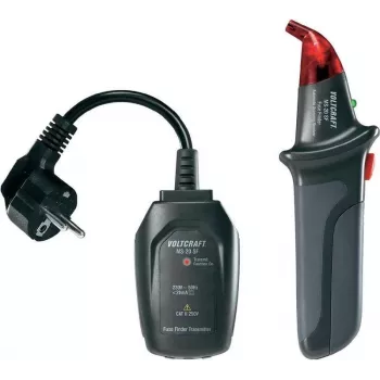 Voltcraft MS-20SF Sicherungsfinder, Sicherungssucher, 230 V/AC, CAT II, geerdeter Stecker-Stecker (MS-20SF)