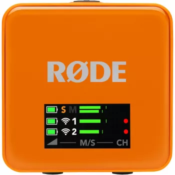 RØDE Wireless GO III Orange - drahtloses Mikrofonsystem (orange)