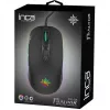 INCA Gaming-Maus IMG-348 3200 DPI. RGB. 7 Tasten. USB. SW Einzelhandel