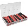 ChiliTec Schrumpfschlauch-Set 142-teilig klebend schwarz/Rot Schrumpfrate 3:1 (22907)