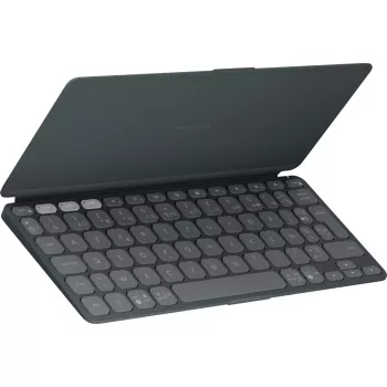 Logitech Keys-To-Go 2 Tastatur Universal Bluetooth AZERTY Französisch Graphit