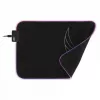 L33T Gaming 160405 Karlvagn RGB Gaming-Mauspad, mittlere Größe, schnelle Oberfläche. 355 x 255 x 3 mm, Schwarz