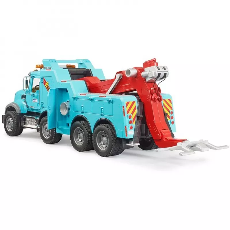 BRUDER Abschleppwagen MACK Granite Modell mit Licht- und Soundmodul 02831, Zubehör für 1:16 Fahrzeuge