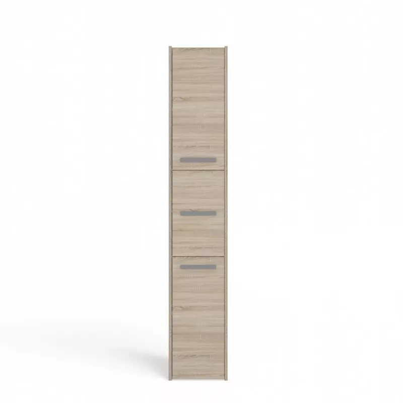 Topeshop S33 SONOMA Badezimmer-Aufbewahrungsschrank Eiche