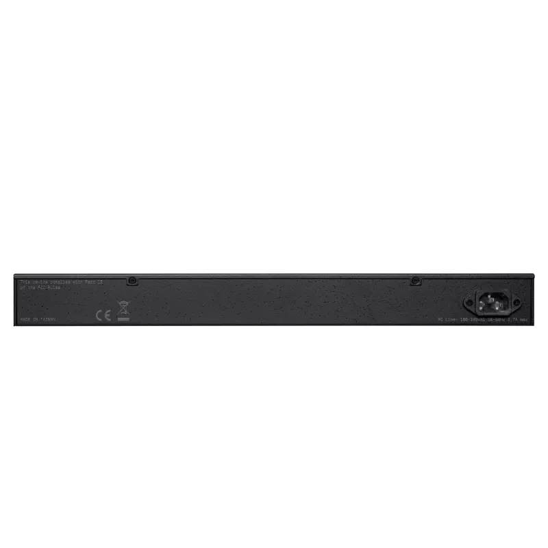 GS-2426P Managed L2 Gigabit Ethernet (10/100/1000) Power over Ethernet (PoE) 1U Schwarz