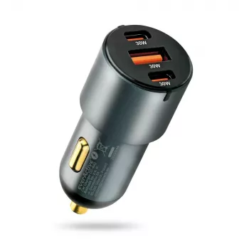 Auto-Ladegerät everActive CC-40Q QC3.0 60W, USB-Autoadapter zum Laden mobiler Geräte