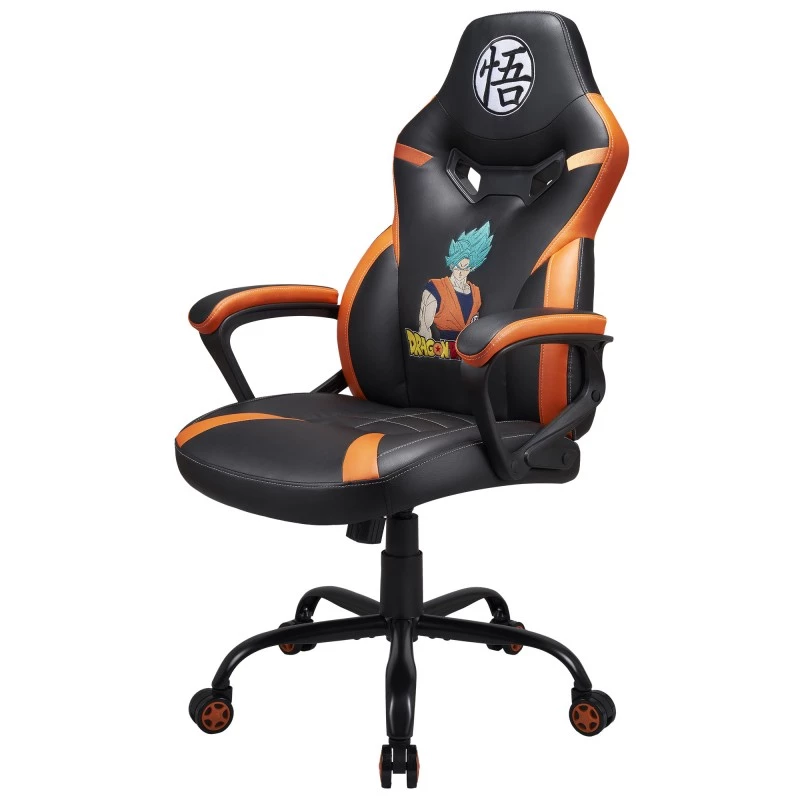 PC-Gaming-Stuhl Subsonic SA5573-D4 gepolsterte Sitzfläche Schwarz Orange