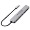 USB-C Hub Unitek 7in1 Aluminium PD 100W 5 Gbps — Multiport-Adapter mit Power Delivery