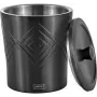 Eiskübel Lurch 00240795 Edelstahl doppelwandig dunkelgrau 1,5 l, Ø14,8 cm H18,5 cm