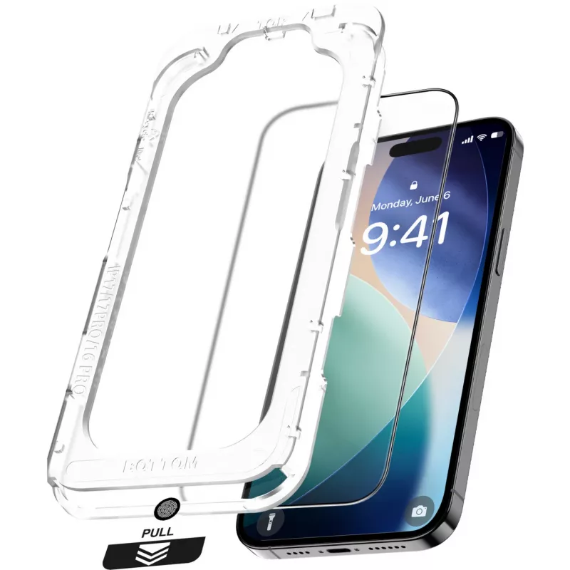 Bildschirmschutzglas Nevox NEVOGLASS 3D für iPhone Air 6,6 Zoll EASY APP