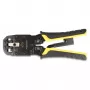 DeLOCK Universal-Crimpzange mit Abisolierer für 10P 8P 6P 4P Modularstecker