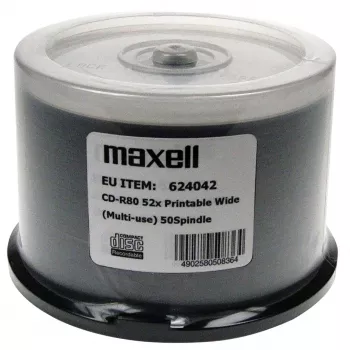 MAXELL CD-R 700MB 50 Stk. 52x80 min, Spindel, bedruckbare CD-R