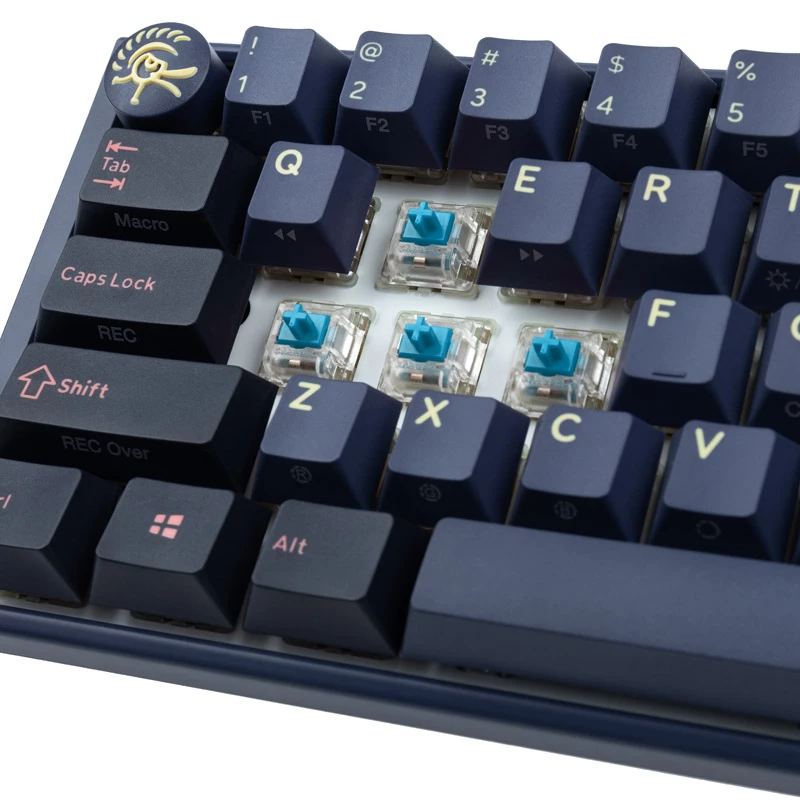Ducky One 3 Cosmic Blau Mini Gaming-Tastatur, RGB-LED - MX-Blau (US)