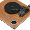 Analoger riemengetriebener Plattenspieler Adler AD 1914 mit USB-Anschluss, Keramikteller, Gleichstrommotor, 33 1/3 U/min, Bluetooth 5.4, Cinch-Ausgängen, eingebauten Lautsprechern