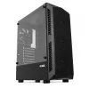 PC-Gehäuse IBOX LUPUS 27 Midi Tower ATX, gehärtetes Glas, RGB, 455×200×380 mm, unterstützt ATX, GPU bis zu 32 cm