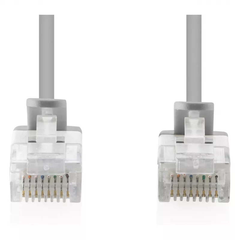Patchkabel DIGITUS CAT6 U-UTP schlank 1 m, grau