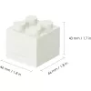 BROTDOSE Lego Mini Weiß 40111735 (40111735)